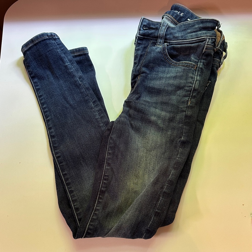 American Eagle Outfitters Indigo Skinny Jeans